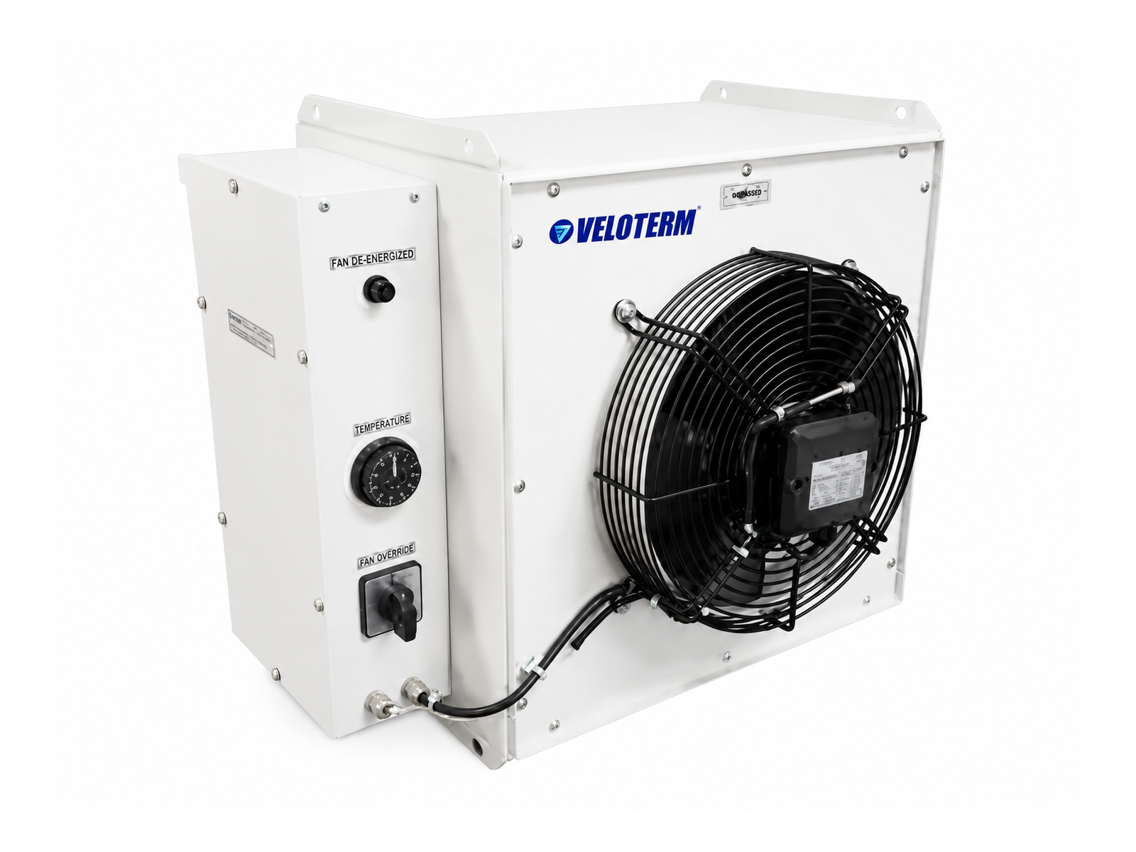 Veloterm VVRTA-312-E Aksiyel Elektrikli Isıtıcılı Özel Seri Isıtma Apareyi 12 kW